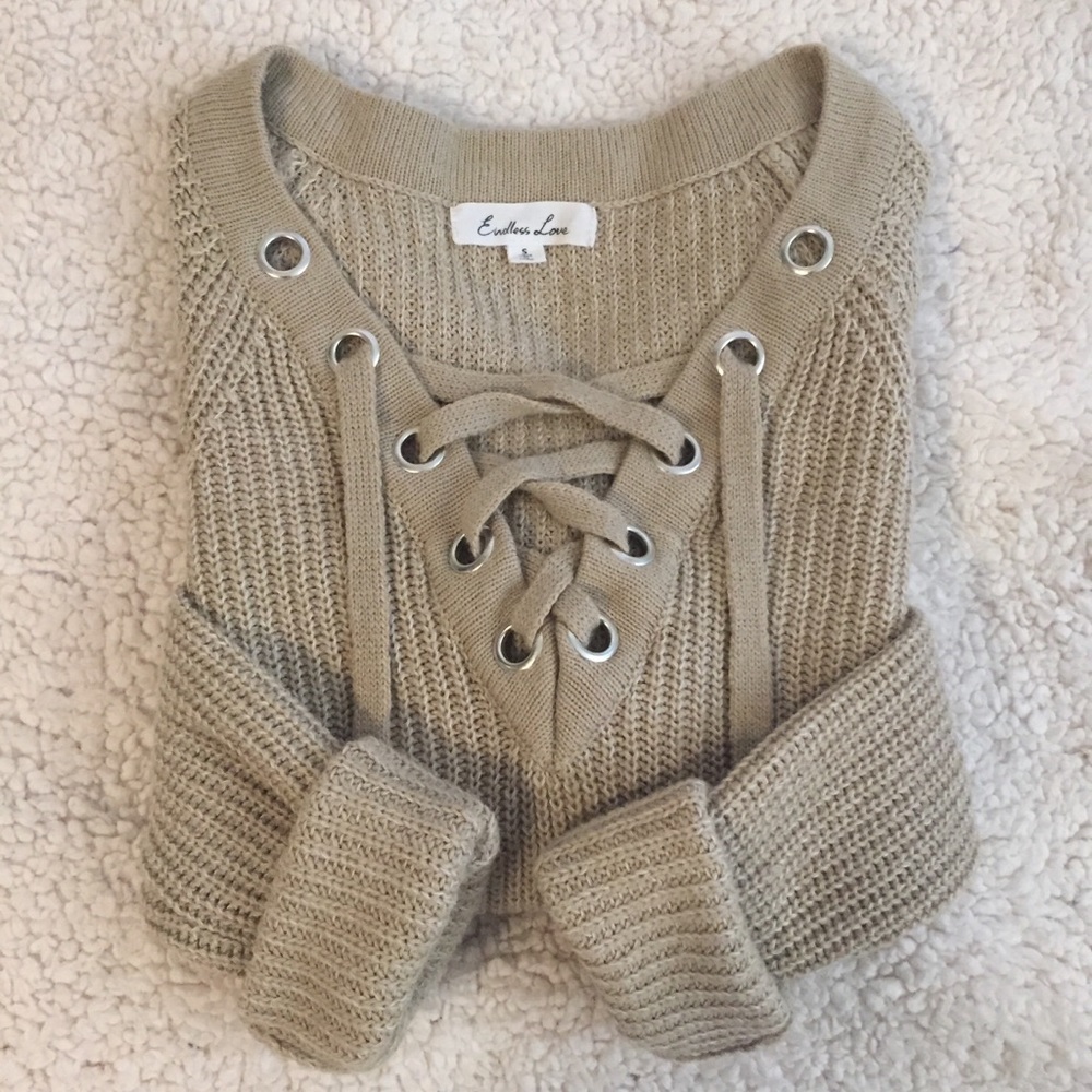 Endless Love Knit Sweater- S
